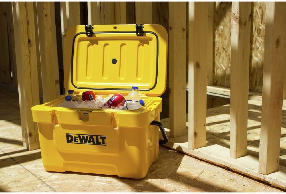image:imageDEWALT 65 Qt Hard Sided Thick Wall Insulated Portable Ice ChestCoolerSolid