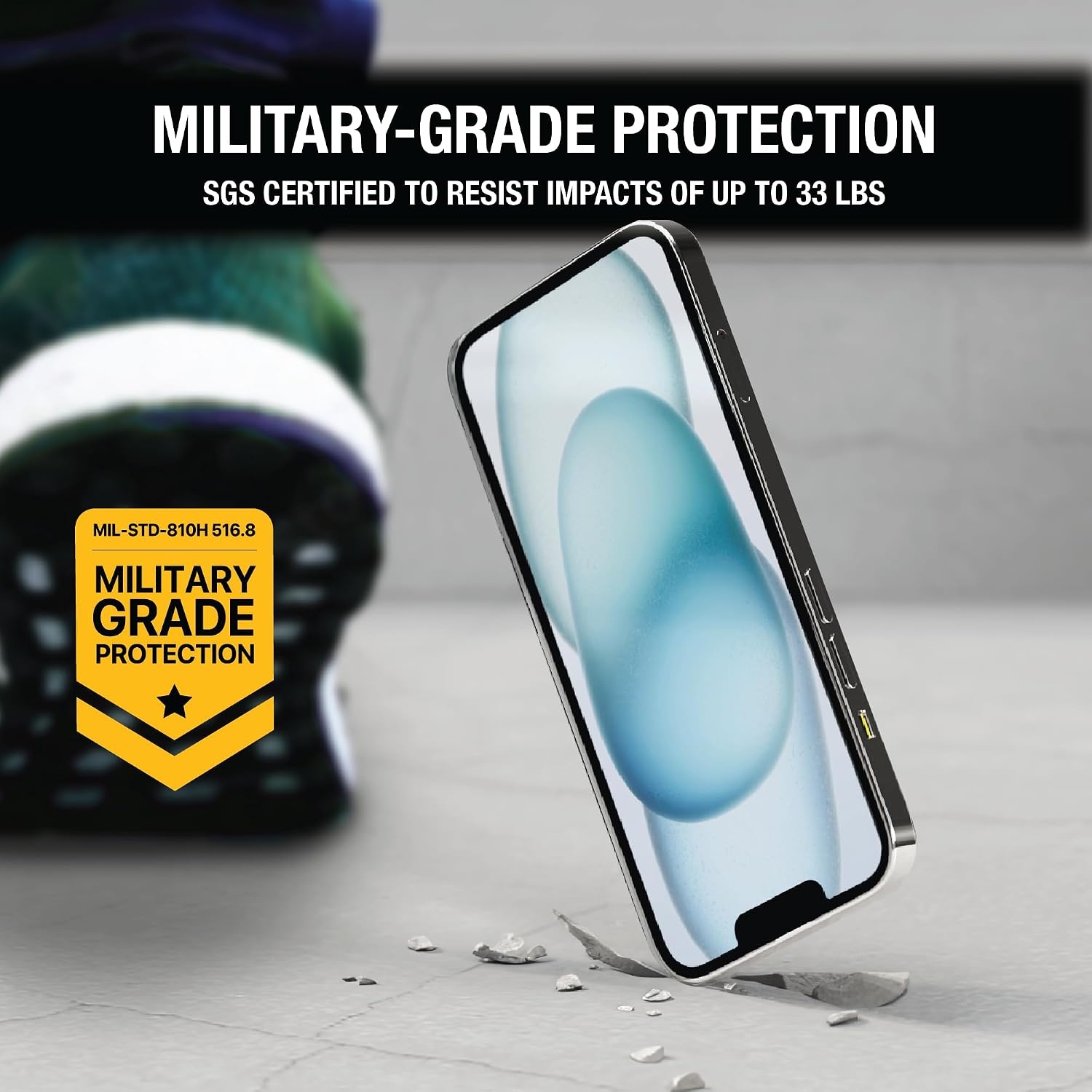 image:imageDEWALT Glass Screen Protector for iPhone 13 Pro Max14 Plus Apple Compatible Tempered Glass Screen Protector Easy Install Screen Protection for iPhone 13 Pro Max14 Plus Applicator Included iPhone 16