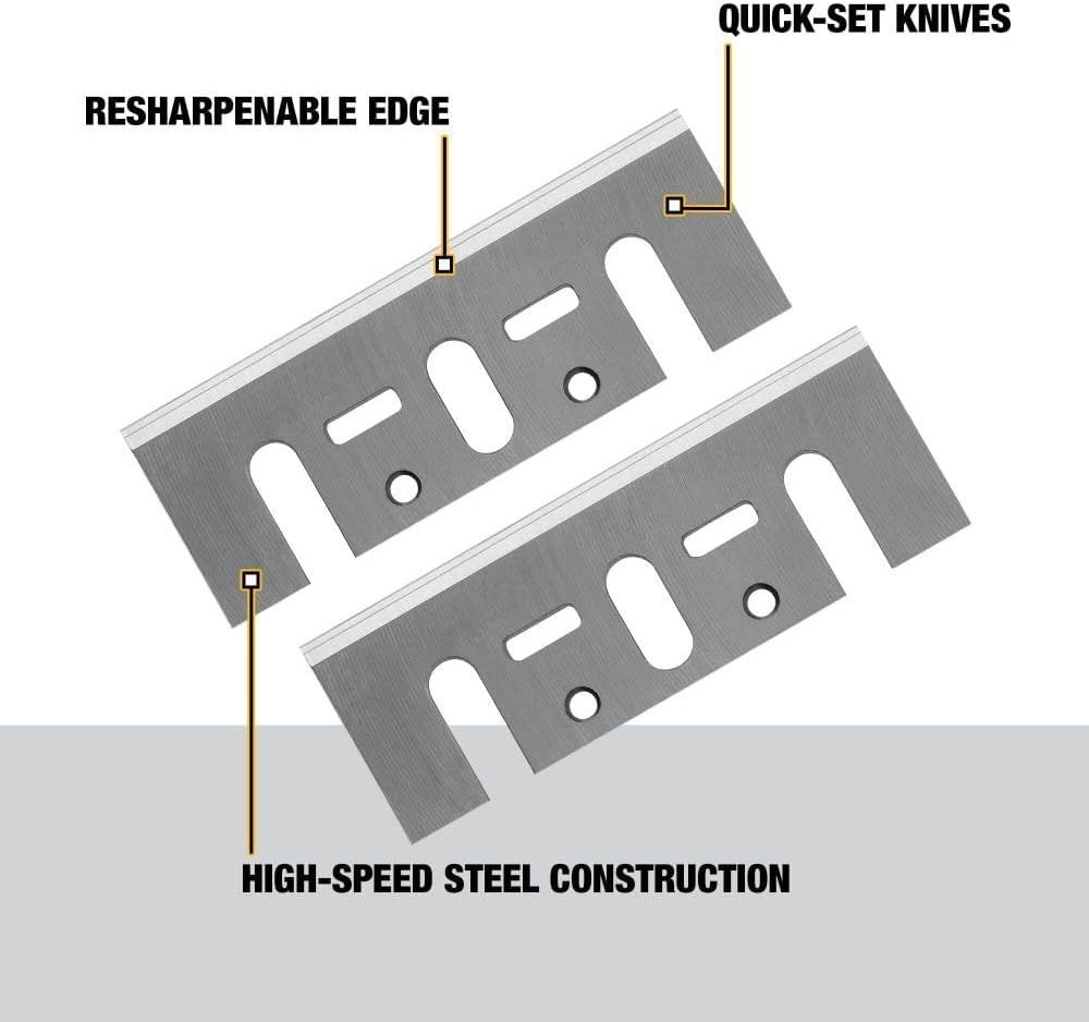 image:imageDEWALT Planer Blades High Speed Steel DW6655