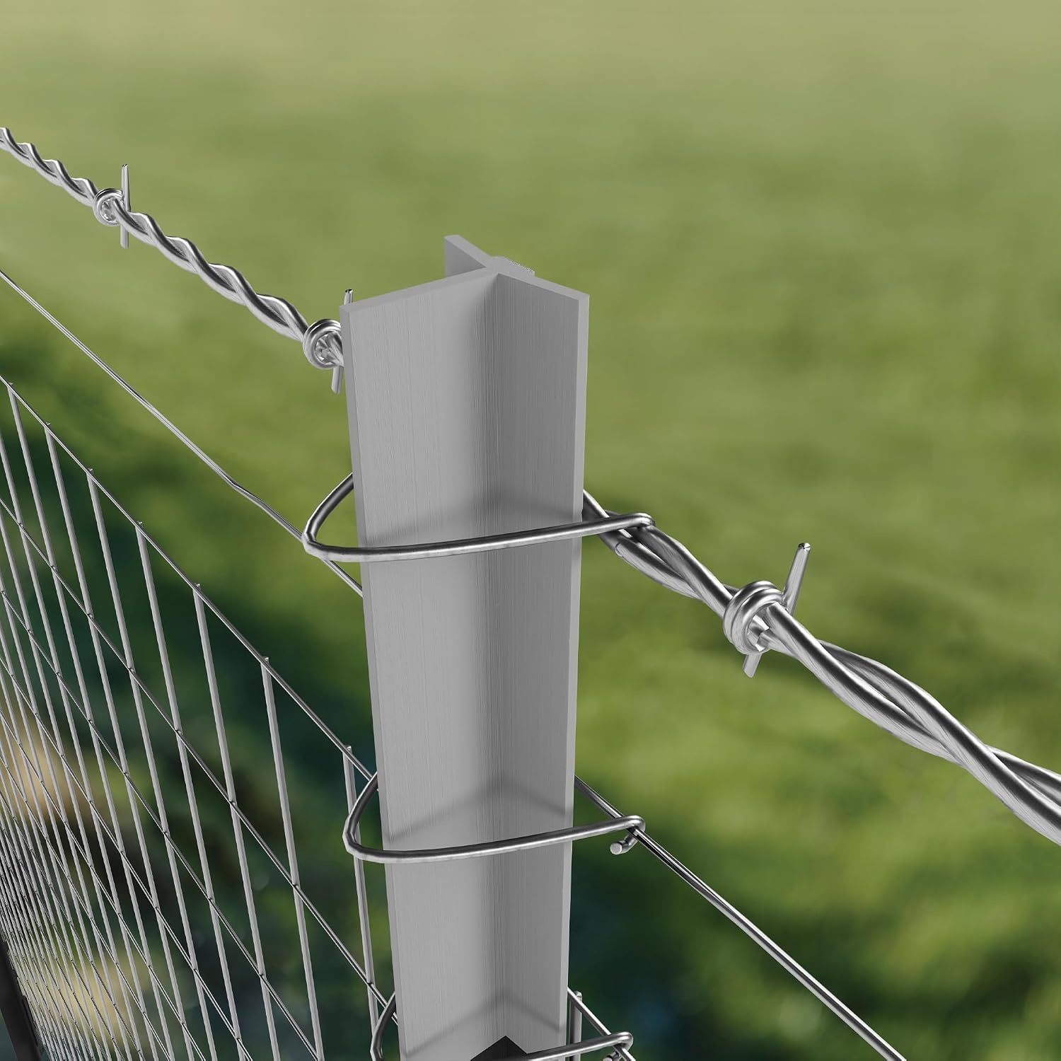 image:imageDeWALT 2Point Barbed Wire Fence 1320 Feet 125 Gauge Galvanized Steel for Livestock Containment Ranch Fencing Property Security2Point