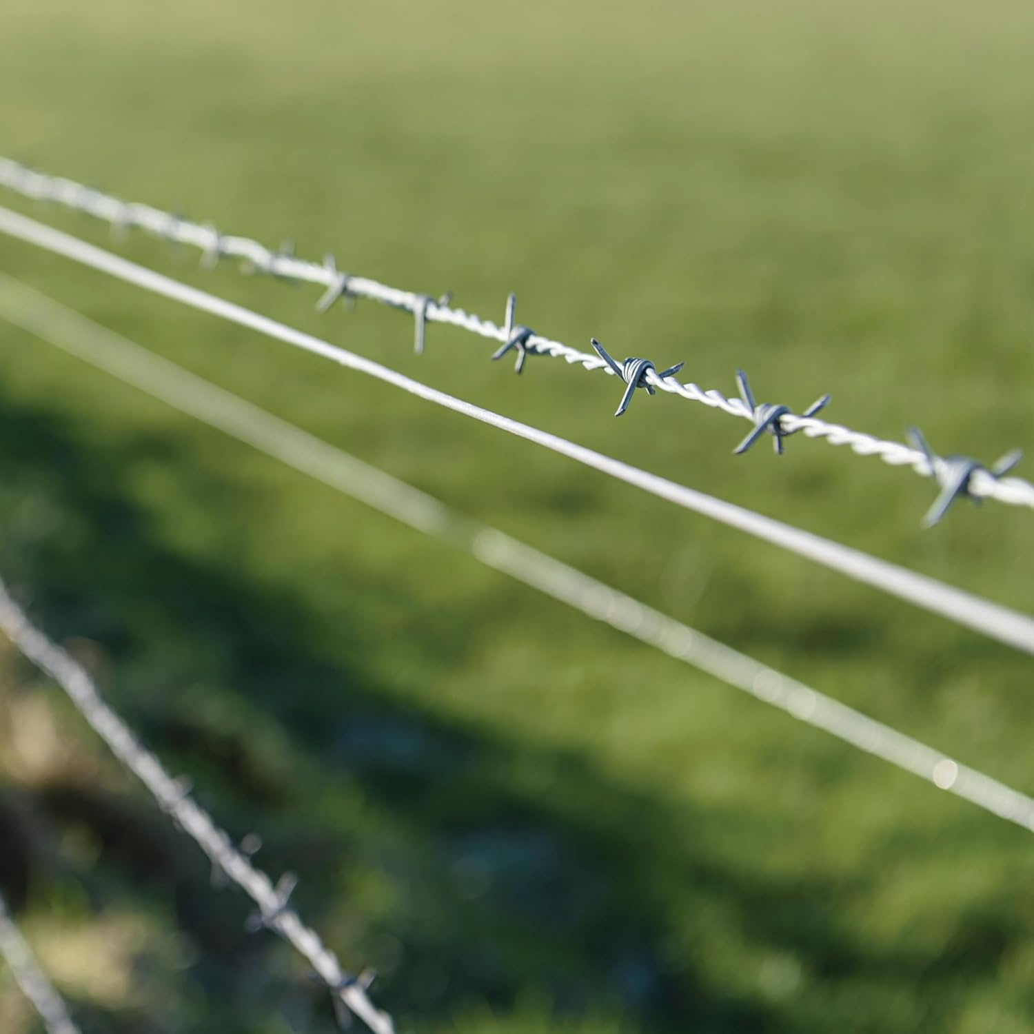 image:imageDeWALT 4Point Barbed Wire Fence 1320 Feet 125 Gauge Galvanized Steel for Ranch Fencing Livestock Containment Property Security