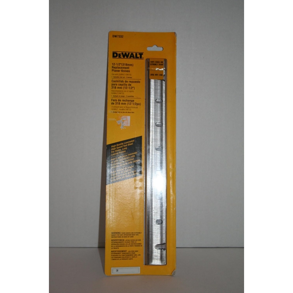 image:imageDEWALT Planer Blades HighSpeed Steel DW7332
