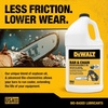 DEWALT – Biodegradable Bar & Chain Oil – Green, Eco-Friendly, Non-Toxic Professional Bar & Chainsaw Lubricant – Ultraclean All-Season Oil for Gas, Electric Saw, and Pole Saw, 32 oz (Case of 12)(1 Gallon)