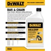 DEWALT – Biodegradable Bar & Chain Oil – Green, Eco-Friendly, Non-Toxic Professional Bar & Chainsaw Lubricant – Ultraclean All-Season Oil for Gas, Electric Saw, and Pole Saw, 32 oz (Case of 12)(32 oz)
