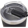DEWALT 20 Ounce Stainless Steel Vacuum Insulated Tumbler, Black | 18/8 Stainless Steel Construction, Dual‑Wall Vacuum Insulation For Hot and Cold Drinks, Clear BPA‑Free Flip‑Top Lid(20 Ounces (Pack of 12))