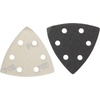 DEWALT DWASPTRI12 Hook and Loop Triangle 120 Grit Sandpaper, 12-Pack, Black(120G  12-Pack)