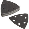 DEWALT DWASPTRI12 Hook and Loop Triangle 120 Grit Sandpaper, 12-Pack, Black(120G  12-Pack)