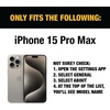 DEWALT Glass Screen Protector for iPhone 13 Pro Max/14 Plus — Apple Compatible Tempered Glass Screen Protector — Easy Install Screen Protection for iPhone 13 Pro Max/14 Plus — Applicator Included —(iPhone 15 Pro Max)
