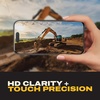 DEWALT Glass Screen Protector for iPhone 13 Pro Max/14 Plus — Apple Compatible Tempered Glass Screen Protector — Easy Install Screen Protection for iPhone 13 Pro Max/14 Plus — Applicator Included —(iPhone 17 Pro)