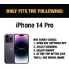 DEWALT Glass Screen Protector for iPhone 13 Pro Max/14 Plus — Apple Compatible Tempered Glass Screen Protector — Easy Install Screen Protection for iPhone 13 Pro Max/14 Plus — Applicator Included —(iPhone 14 Pro)