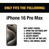 DEWALT Glass Screen Protector for iPhone 13 Pro Max/14 Plus — Apple Compatible Tempered Glass Screen Protector — Easy Install Screen Protection for iPhone 13 Pro Max/14 Plus — Applicator Included —(iPhone 16 Pro Max)
