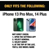 DEWALT Glass Screen Protector for iPhone 13 Pro Max/14 Plus — Apple Compatible Tempered Glass Screen Protector — Easy Install Screen Protection for iPhone 13 Pro Max/14 Plus — Applicator Included —(iPhone 13 Pro Max/14 Plus)
