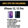 DEWALT Glass Screen Protector for iPhone 13 Pro Max/14 Plus — Apple Compatible Tempered Glass Screen Protector — Easy Install Screen Protection for iPhone 13 Pro Max/14 Plus — Applicator Included —(iPhone 12/12 Pro)