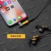 DEWALT Heavy Duty 3.5mm to Lightning Adapter, 90Degree L Connector Female to 3.5mm Male Headphone Jack Adapter for iPhone, Compatible Lightning to 3.5 mm Headphone Jack Adapters, Adapts Legacy Devices