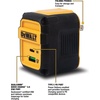 DEWALT Heavy Duty 49.5W Dual USB & USB C Charger Block (Cable Not Included), USBC Power Adapter, 2 Port Compact Foldable Fast Wall Charger for iPhone 17/16/15/14 Galaxy Pixel 4/3 iPad – Black & Yellow(Black)