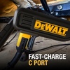 DEWALT Heavy Duty Bluetooth Neckband Headphones, Wireless Around The Neck Earbuds w/ 30H Runtime + Noise Isolation, Secure Magnetic Wireless Earbuds, Jobsite Pro Built-in Mic Bluetooth Headsets(Black)