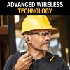 DEWALT Heavy Duty Neckband Bluetooth Earbuds, Wireless Bluetooth 5.2 Headphones w/Microphone, Lightweight Comfort, IP56 Waterproof, Deep Bass Strong Beat, 20H Playtime, Jobsite Behind-Neck Earphones(Yellow-1)