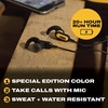 DEWALT Heavy Duty Neckband Bluetooth Earbuds, Wireless Bluetooth 5.2 Headphones w/Microphone, Lightweight Comfort, IP56 Waterproof, Deep Bass Strong Beat, 20H Playtime, Jobsite Behind-Neck Earphones(Black)