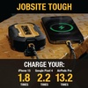 DEWALT Heavy Duty Portable Charger, Power Bank, Travel Worksite 10,000 mAh Battery Pack with USB-C Port for iPhone 17/16 Plus Pro Max, iPhone 15/14/13, Samsung Galaxy