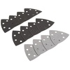 DEWALT Sandpaper Assortment, Hook and Loop Triangle, 12-Pack (DWASPTRI)(120-Pack)