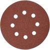 DEWALT DW4301 5-Inch 8 Hole 80 Grit Hook and Loop Random Orbit Sandpaper (5-Pack)