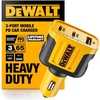 DEWALT Heavy Duty 4 Port USB C Car Charger Multiport, Fast 60W USB Cigarette Lighter Adapter, PD Type C Multi Car Phone Charger, Cell Phone Automobile Chargers Compatible iPhone 17/16/15 Samsung(3-Ports-2 USB C+USB A)
