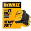 DEWALT Heavy Duty 49.5W Dual USB & USB C Charger Block (Cable Not Included), USBC Power Adapter, 2 Port Compact Foldable Fast Wall Charger for iPhone 17/16/15/14 Galaxy Pixel 4/3 iPad – Black & Yellow(Black  Yellow)