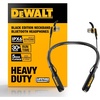 DEWALT Heavy Duty Bluetooth Neckband Headphones, Wireless Around The Neck Earbuds w/ 30H Runtime + Noise Isolation, Secure Magnetic Wireless Earbuds, Jobsite Pro Built-in Mic Bluetooth Headsets(Black)