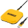 DEWALT Heavy Duty Wireless Charger, 10W Max Fast Wireless Charging Pad Compatible with iPhone 17/16/15/14/13/12/11/X/8 Pro Max Plus Samsung Galaxy S22/S21 AirPods (Type C Cable/AC Adapter Included)