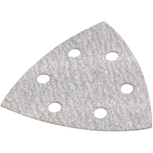 DEWALT DWASPTRI12 Hook and Loop Triangle 120 Grit Sandpaper, 12-Pack, Black(80G  12-Pack)
