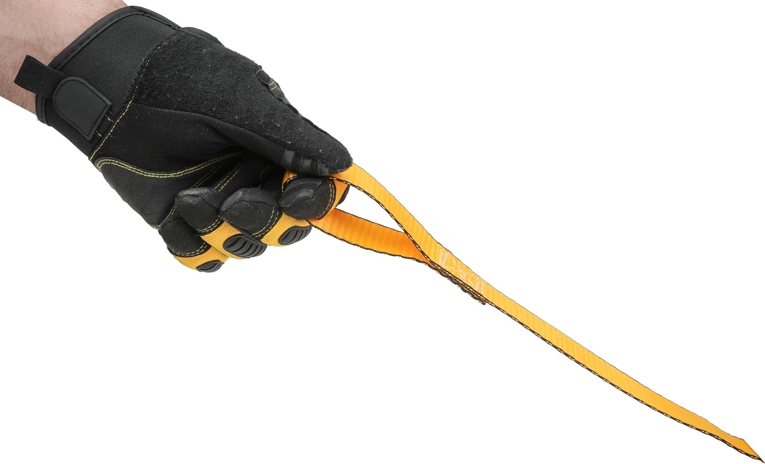 image:imageDEWALT 125142000 lbs MidDuty Cam Buckle TieDown Straps 2Pack HeavyGauge Steel Frame Armored Rubber Shroud PreThreaded WeatherResistant StrapsCoated SHooks For Midweight Cargo125 x 14