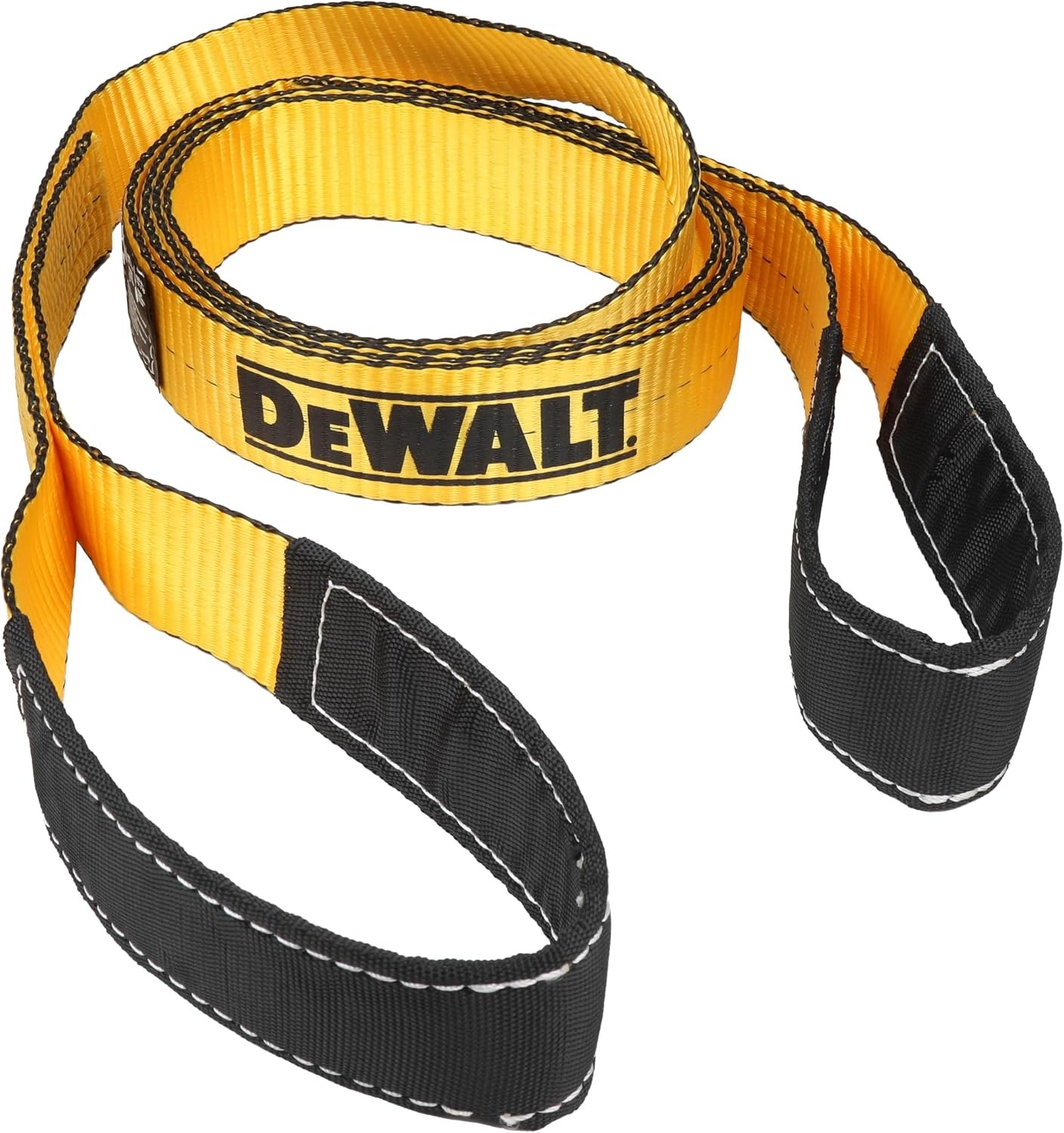 image:imageDEWALT 212 1Ply Type 3 Class 7 HeavyDuty Lifting Sling 2Pack 6400 lbs Basket 3200 lbs Vertical 2560 lbs Choker Capacity Meets WSTDA Standards for Lifting Rigging Construction2 Pack