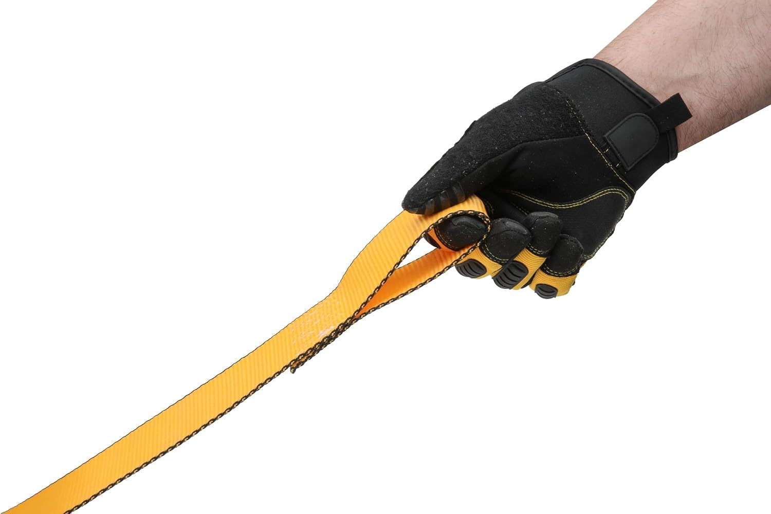 image:imageDEWALT 2163000 lbs MidDuty Lashing Straps 2Pack HeavyGauge Steel Frame Armored Rubber Cam Shroud Weather amp Wear Resistant Straps For Quick Bundling of Midweight Cargo2 x 16