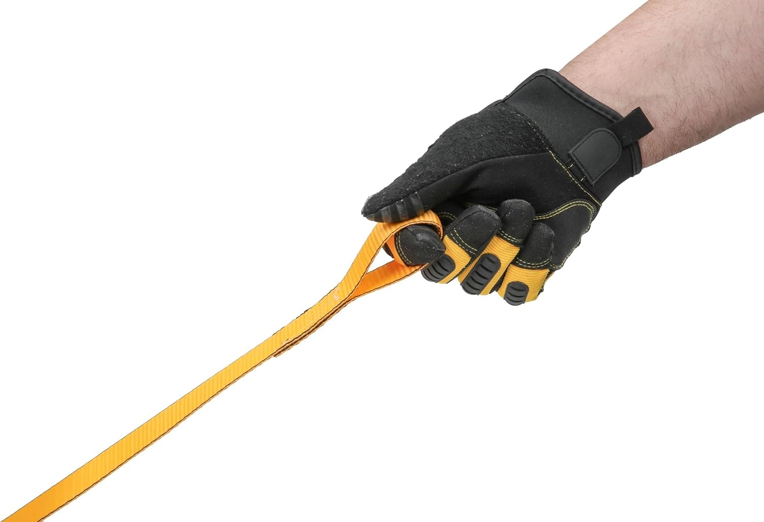 image:imageDEWALT 2163000 lbs MidDuty Lashing Straps 2Pack HeavyGauge Steel Frame Armored Rubber Cam Shroud Weather amp Wear Resistant Straps For Quick Bundling of Midweight Cargo1 x 10