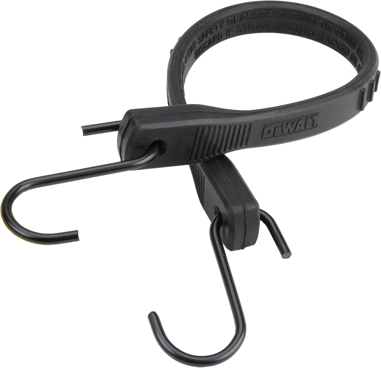 image:imageDEWALT 31 Natural Rubber Tarp Straps with Coated SHooks 40 Pack Flexible Rubber for Weather and Temp Resistance Coated SHooks Use for Temporary LightDuty JobsTarps amp Daily Hauls15