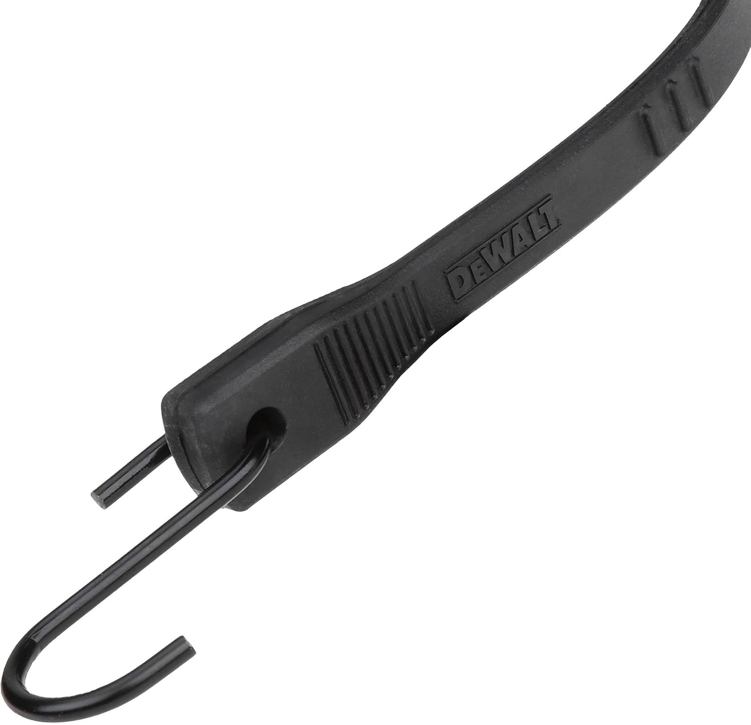 image:imageDEWALT 31 Natural Rubber Tarp Straps with Coated SHooks 40 Pack Flexible Rubber for Weather and Temp Resistance Coated SHooks Use for Temporary LightDuty JobsTarps amp Daily Hauls31