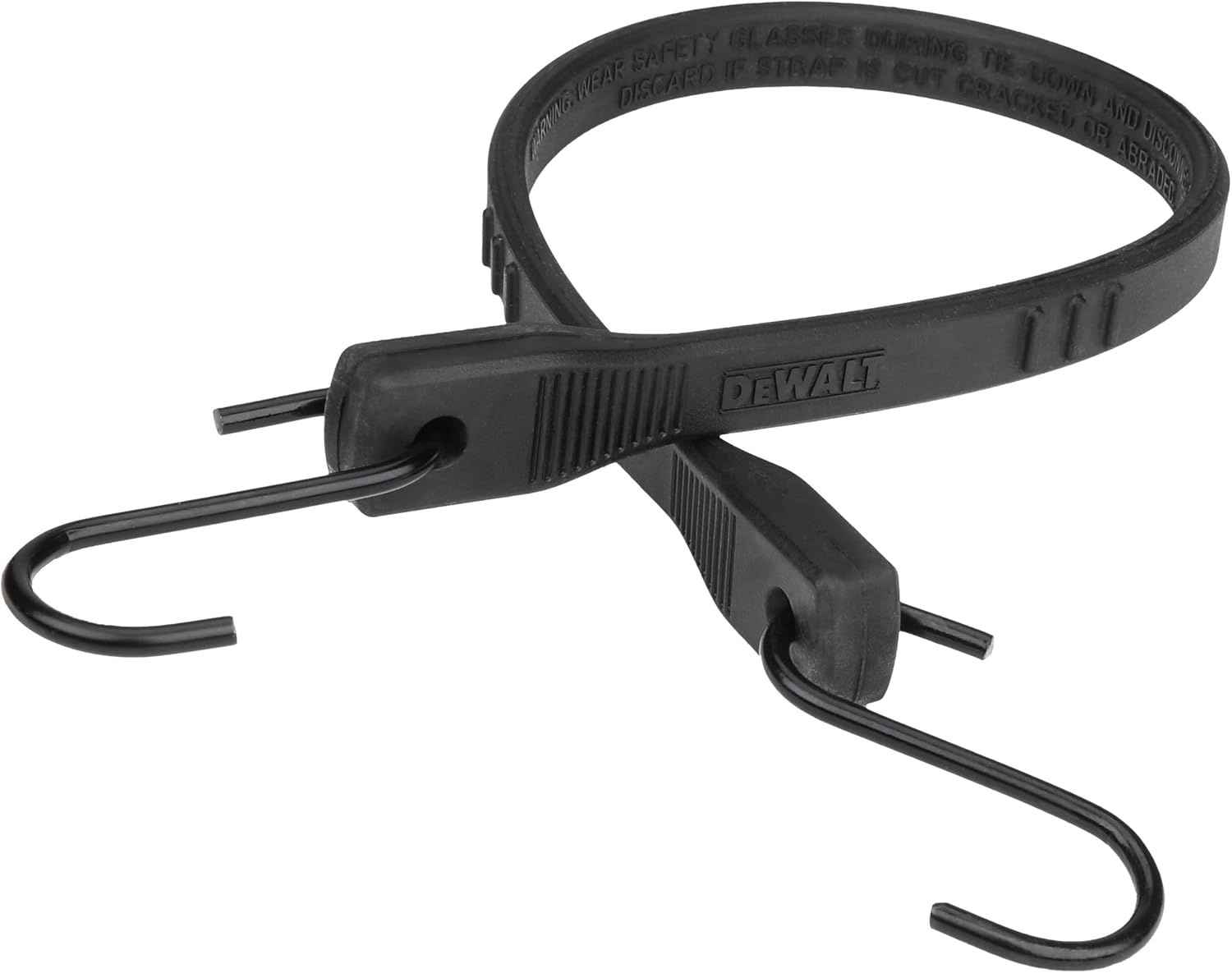 image:imageDEWALT 31 Natural Rubber Tarp Straps with Coated SHooks 40 Pack Flexible Rubber for Weather and Temp Resistance Coated SHooks Use for Temporary LightDuty JobsTarps amp Daily Hauls21