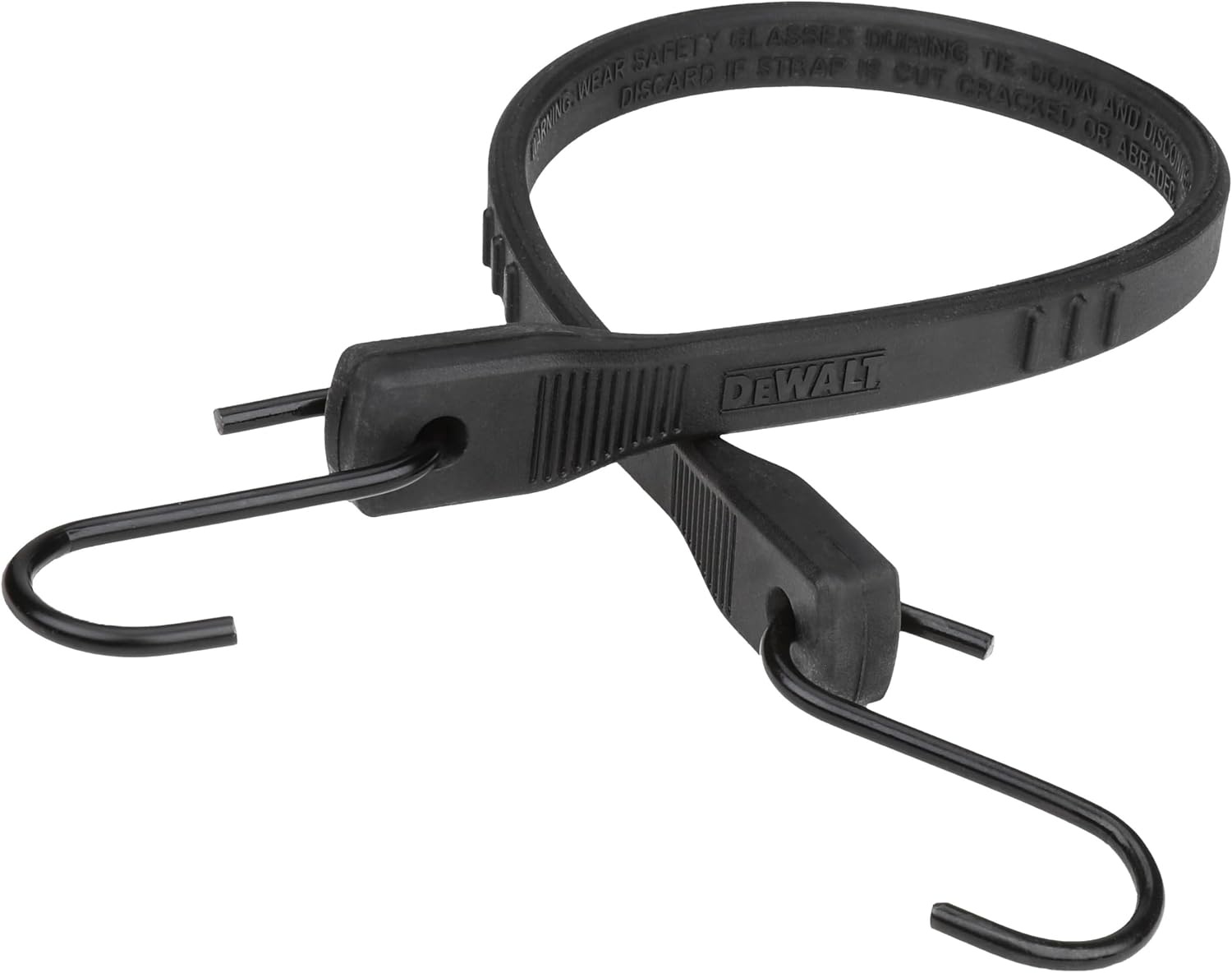 image:imageDEWALT 31 Natural Rubber Tarp Straps with Coated SHooks 40 Pack Flexible Rubber for Weather and Temp Resistance Coated SHooks Use for Temporary LightDuty JobsTarps amp Daily Hauls21
