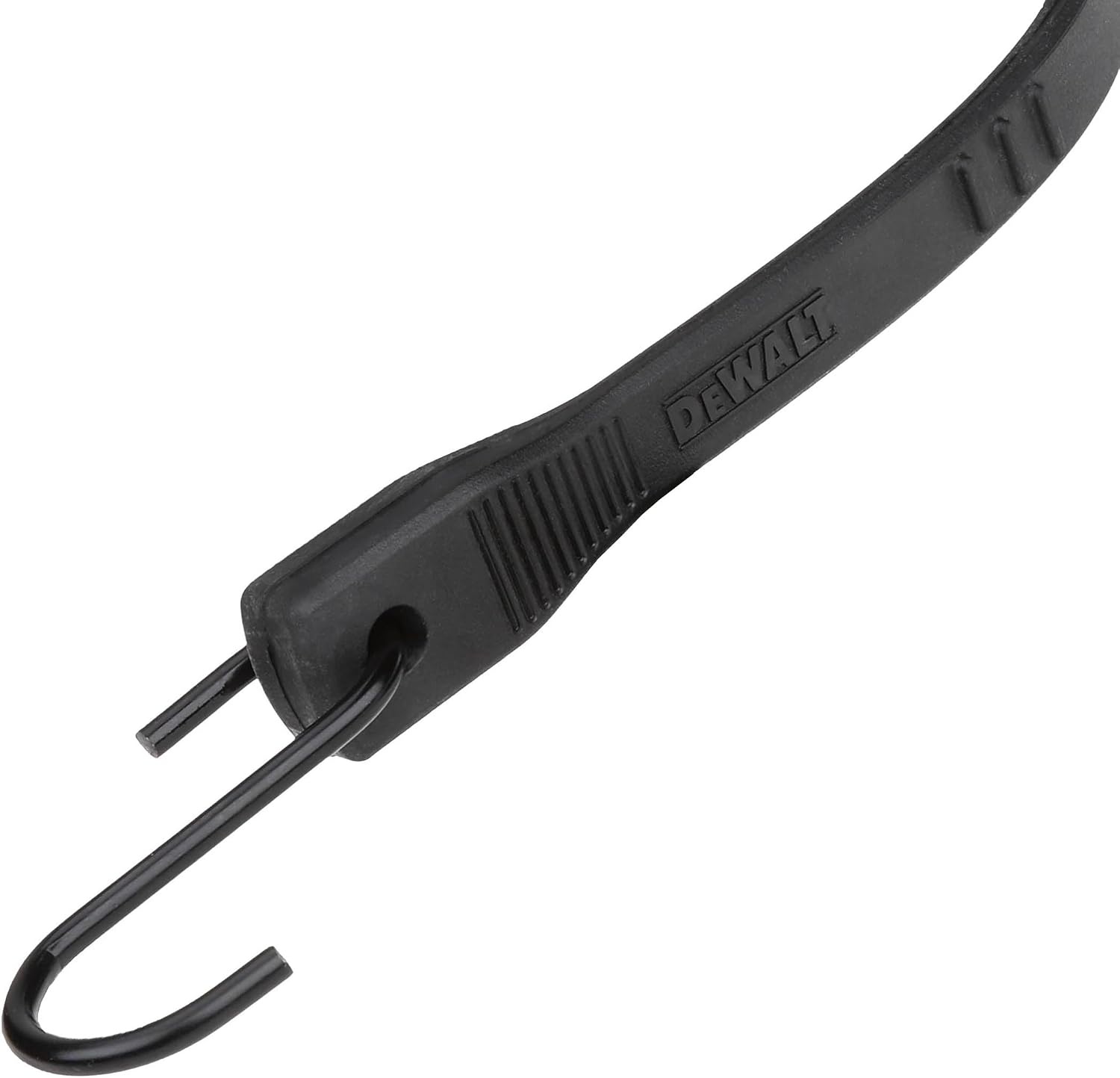 image:imageDEWALT 31 Natural Rubber Tarp Straps with Coated SHooks 40 Pack Flexible Rubber for Weather and Temp Resistance Coated SHooks Use for Temporary LightDuty JobsTarps amp Daily Hauls15