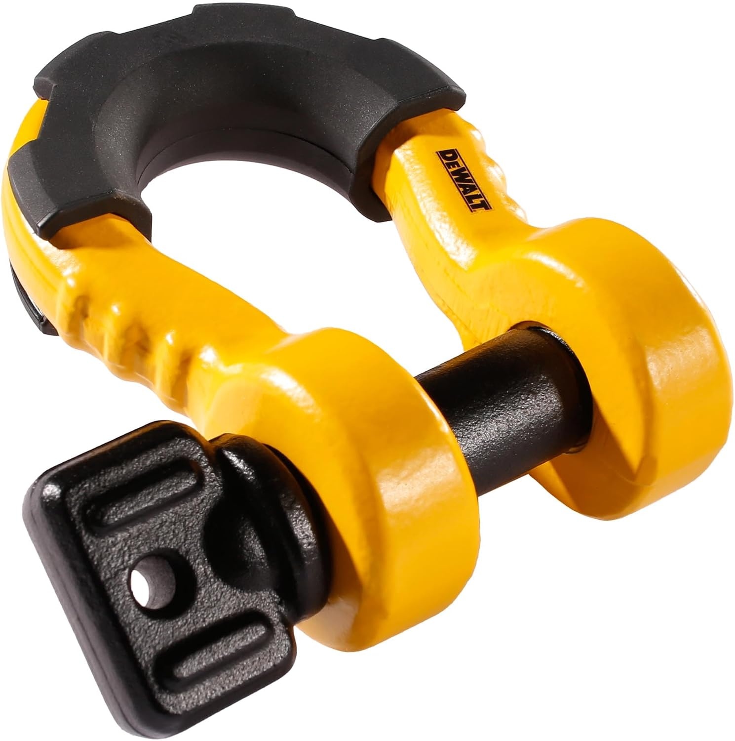 image:imageDEWALT 3452 Tons Safe Work Rating Bow Shackles 2Pack Tough Powder and Zinc Coated Forged Steel Shackle Bodies and Pins HeavyDuty Isolators Tow amp Recovery Winching amp LiftingBow Shackles Pair