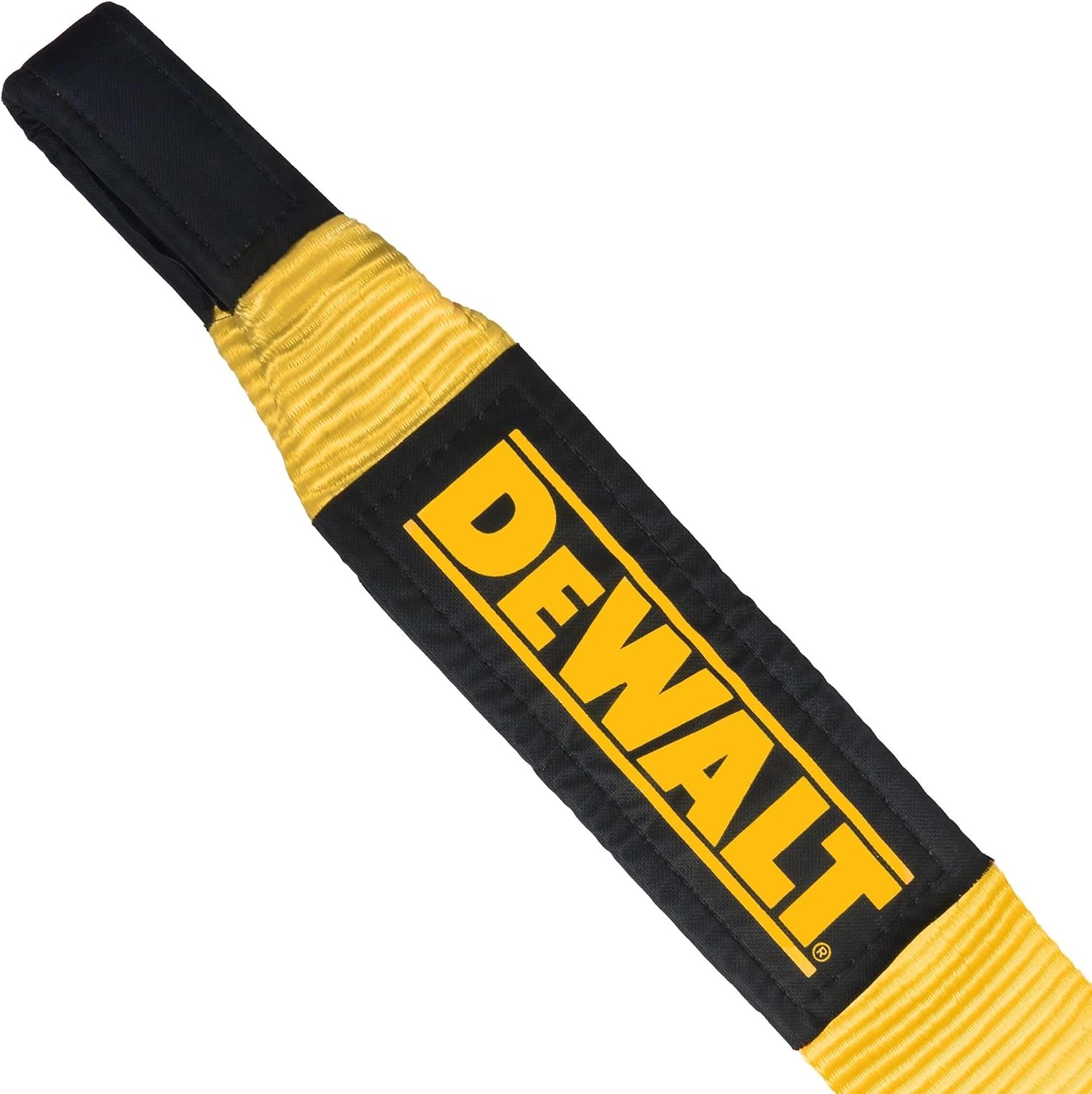 image:imageDEWALT 43040000 lbs HeavyDuty Tow and Recovery Strap 1Pack 40000 lbs Break Strength WeatherResistant Strap Oversized Sleeves Reinforced Loop Ends for Heavyweight Tow and Recovery