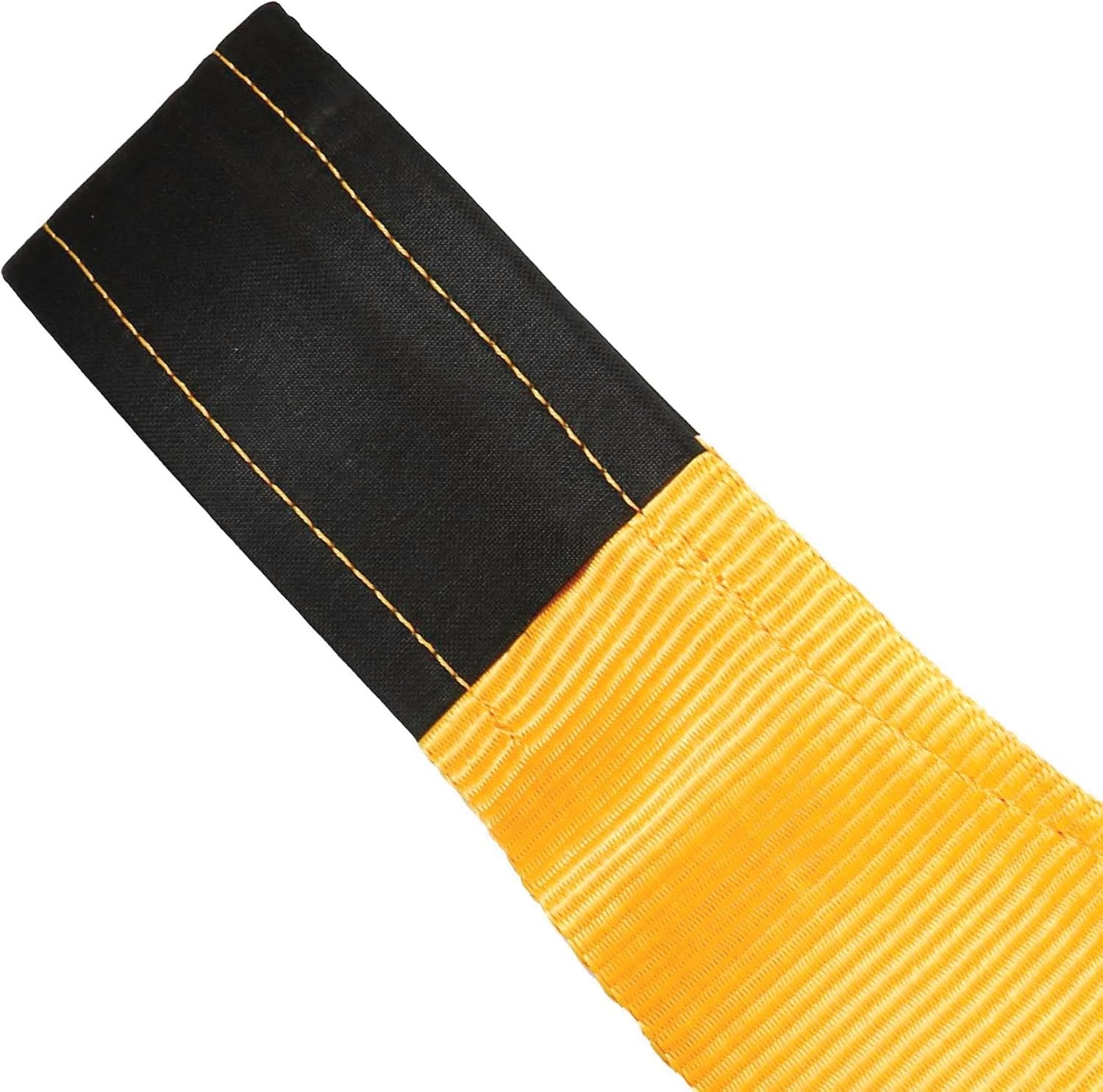 image:imageDEWALT 650150000 lbs Tow amp Recovery Strap with Reinforced Looped Ends 4Ply Weather amp WearResistant StrapOversized Wear Guards Recover SemisConstruction VehiclesMotorhomes From Tough Terrain6 x 30