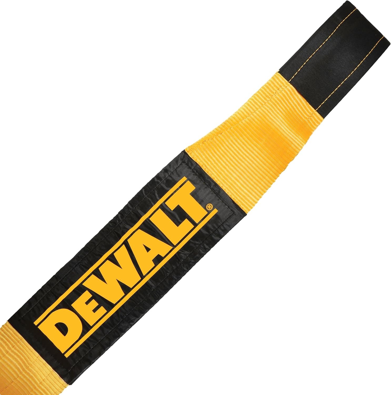 image:imageDEWALT 650150000 lbs Tow amp Recovery Strap with Reinforced Looped Ends 4Ply Weather amp WearResistant StrapOversized Wear Guards Recover SemisConstruction VehiclesMotorhomes From Tough Terrain6 x 30