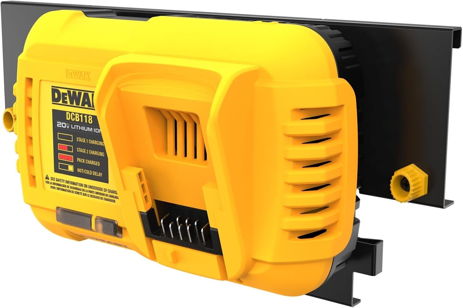 image:imageDEWALT Battery Organizer for Battery Charger Rail Mount DEWALT Workshop Storage System Compatible DWST82821