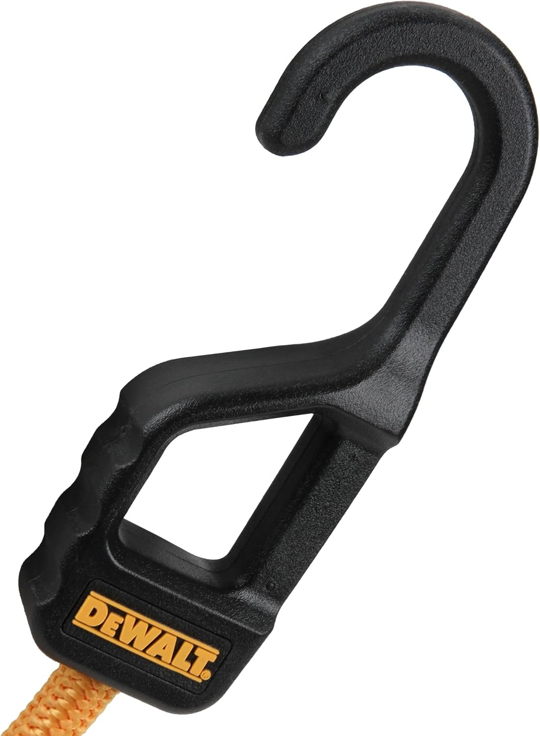 image:imageDEWALT DXBC300484 BlackYellow 48 Premium HeavyDuty Bungee Cords 4 Pack NonScratch SteelCore Hooks with QuickPull Notch amp Interlocking Grip for Stretching amp Securing Lightweight Gear amp Cargo36