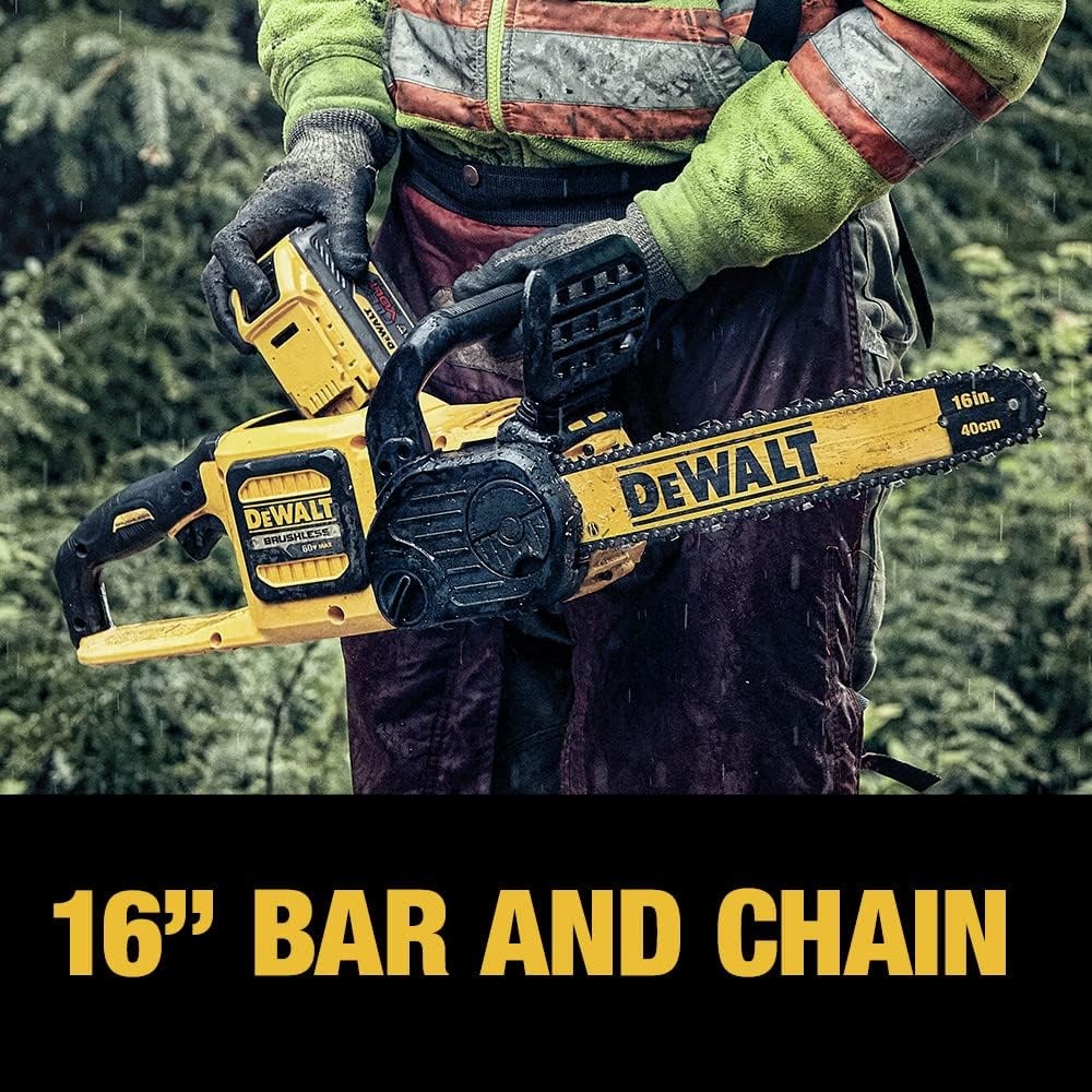image:imageDEWALT FLEXVOLT CHAINSAW 60V 2Ah 16IN