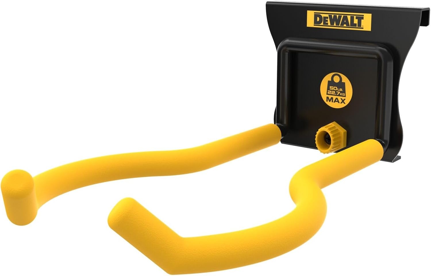 image:imageDEWALT Tool Organizer Long Handled Tool Hook for Rakes and Brooms DEWALT Workshop Storage System Compatible DWST82808One Size