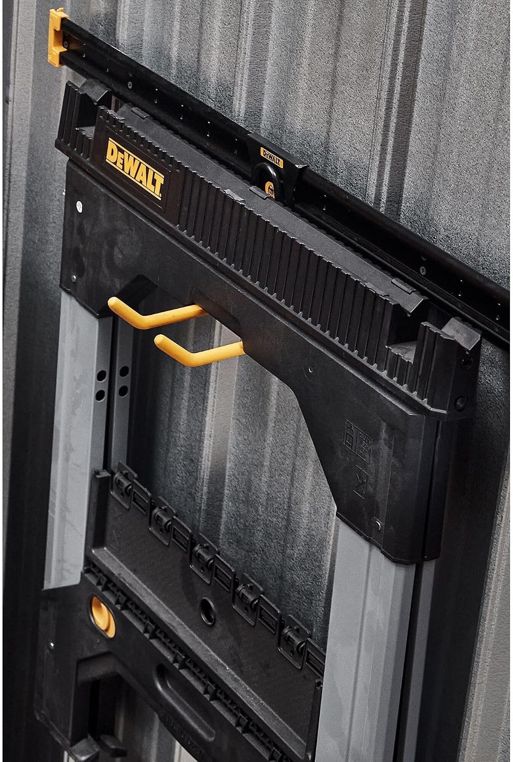 image:imageDEWALT Tool Organizer Long Handled Tool Hook for Rakes and Brooms DEWALT Workshop Storage System Compatible DWST82808One Size