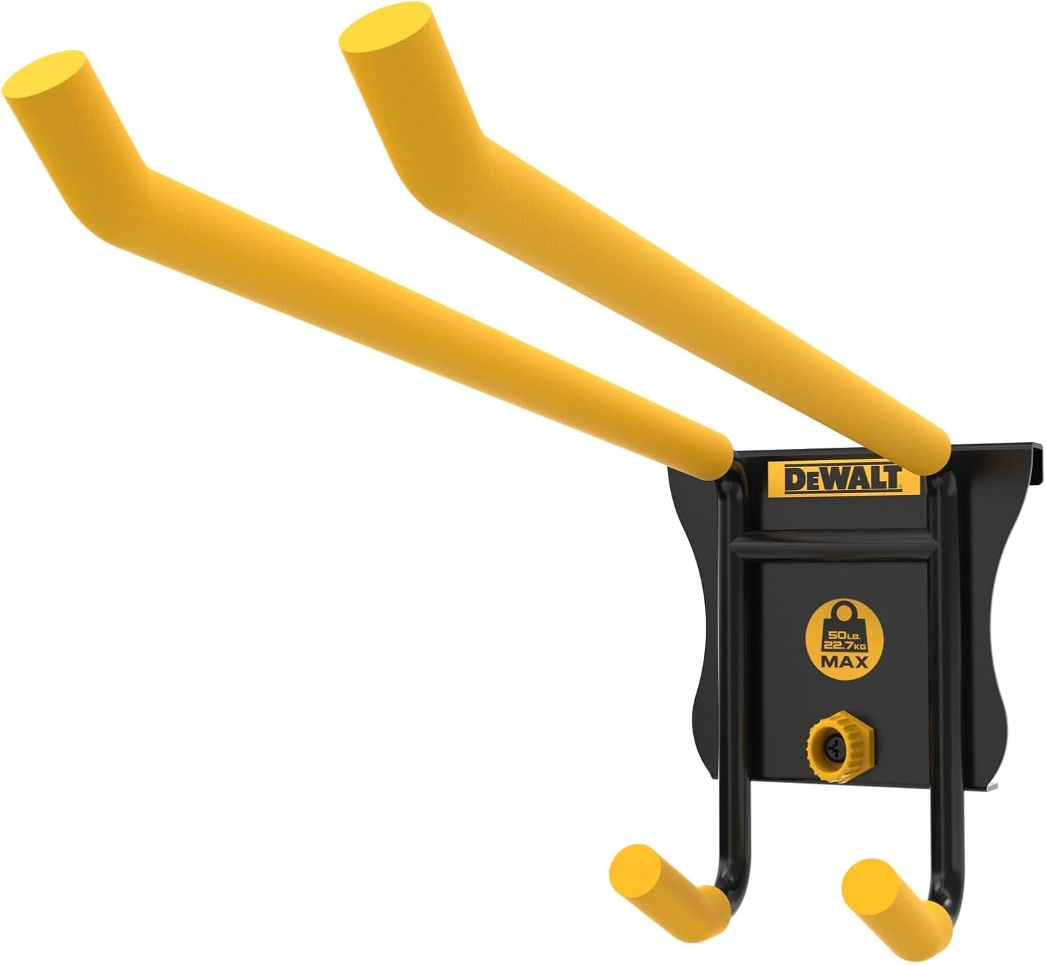 image:imageDEWALT Tool Organizer Long Handled Tool Hook for Rakes and Brooms DEWALT Workshop Storage System Compatible DWST82808One Size