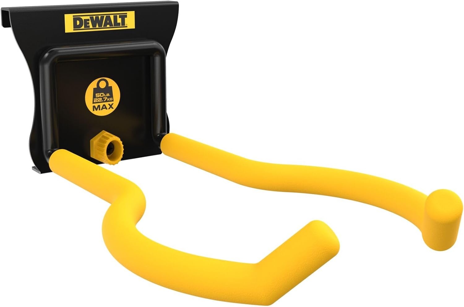 image:imageDEWALT Tool Organizer Long Handled Tool Hook for Rakes and Brooms DEWALT Workshop Storage System Compatible DWST82808One Size